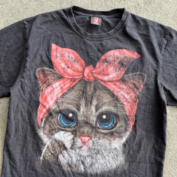 Vintage Kitty Rock Shirt - Picture 4 of 5